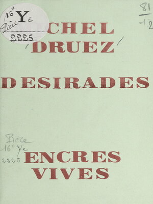 cover image of Désirades